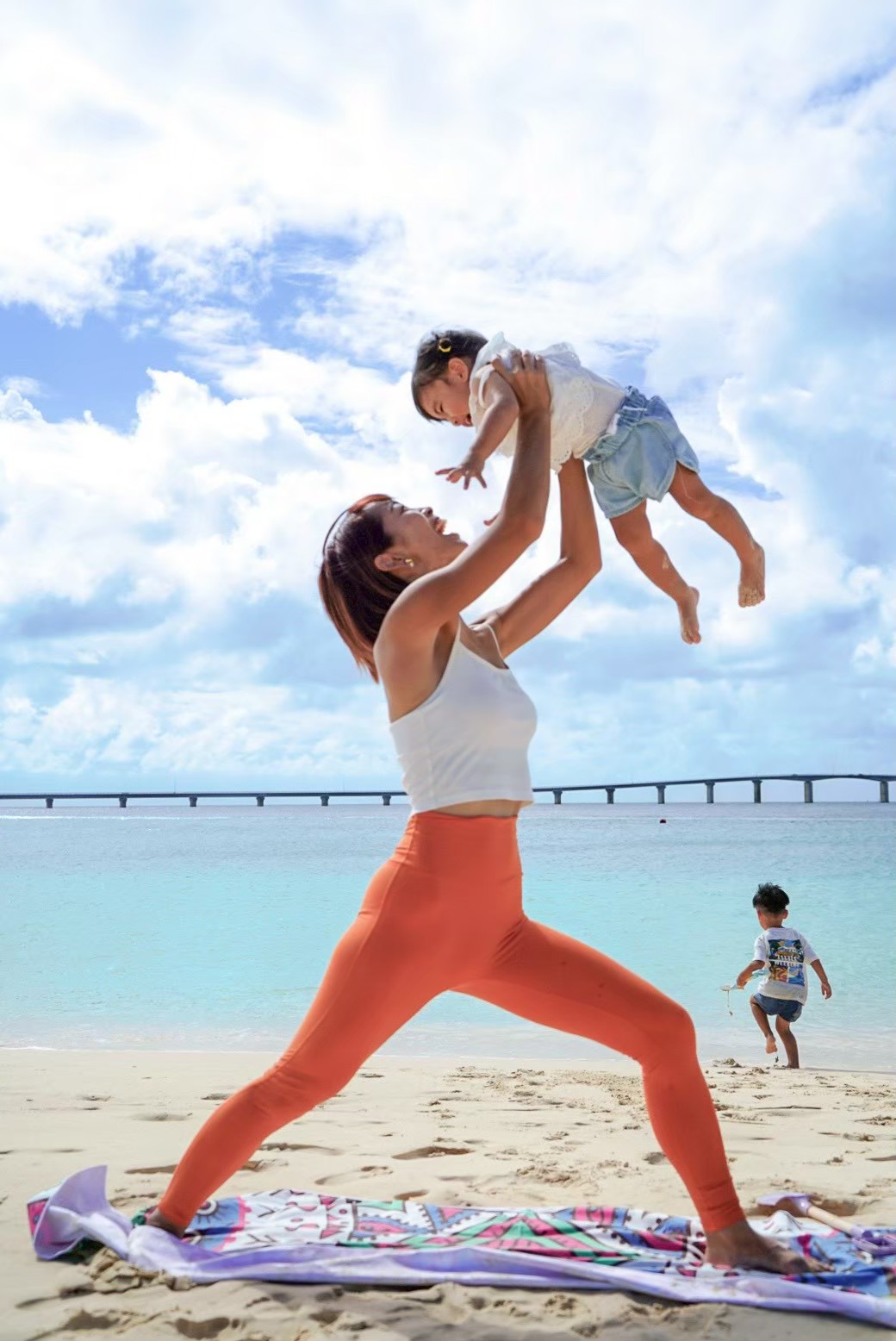 代表 砂川夏菜子と子どもたち